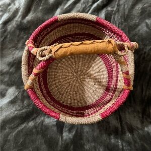 African Handwoven basket